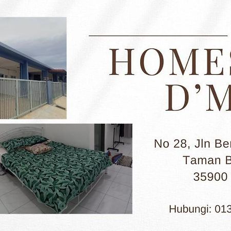 Homestay D'Mama Ifor Muslimi Танджунґ-Малім Екстер'єр фото